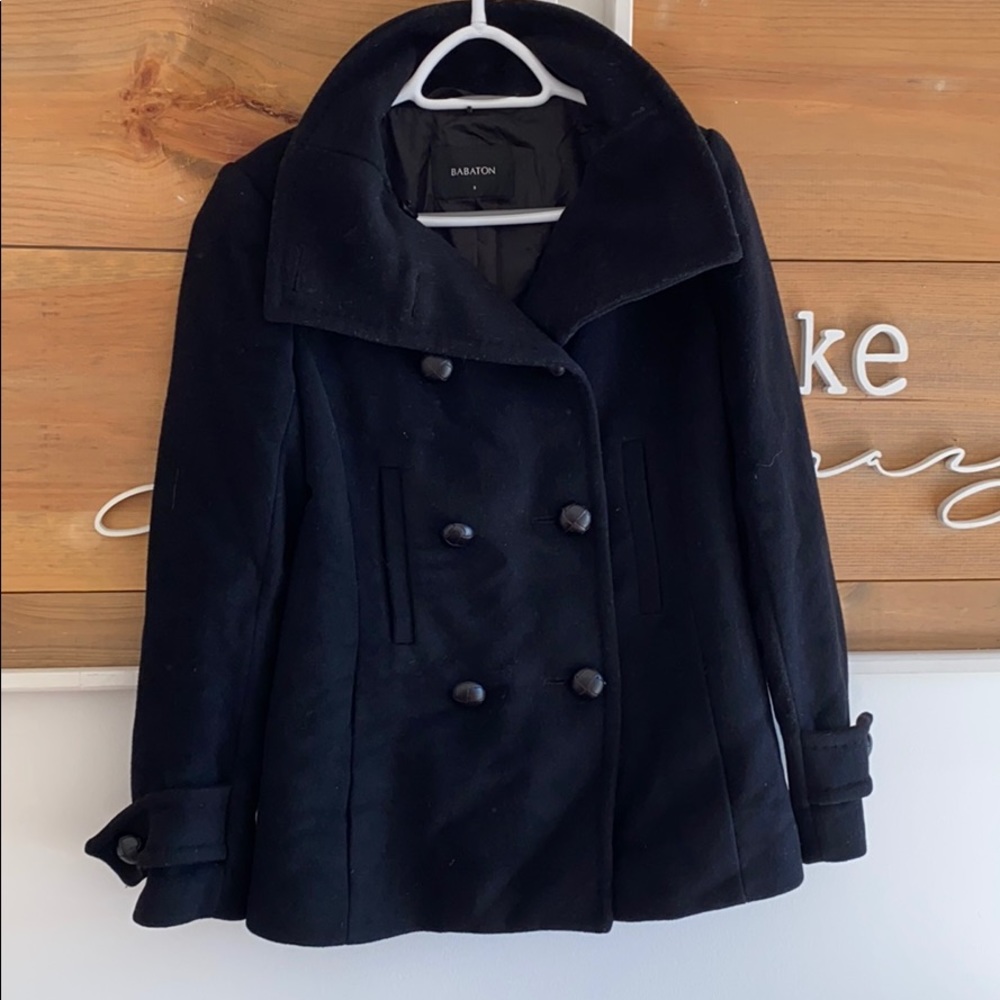 Aritzia babton pea coat